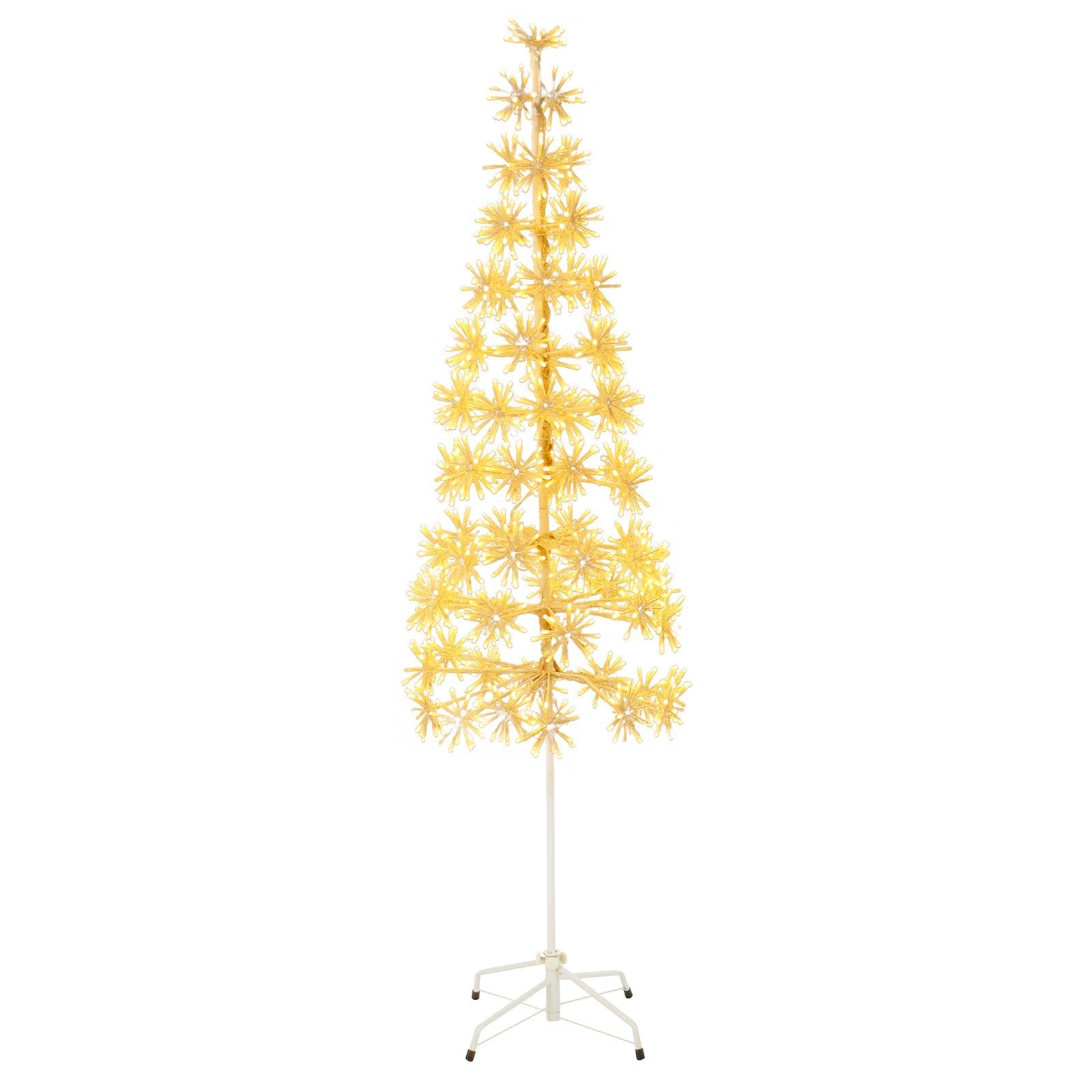 Mr Crimbo 5ft Twinkling Christmas Cluster Tree LED Lights - MrCrimbo.co.uk -XS6531 - -christmas tree